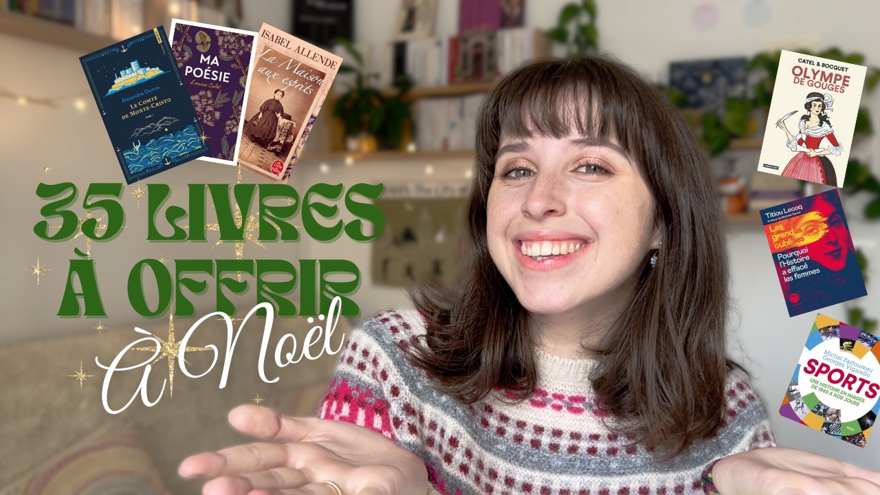 Quels LIVRES OFFRIR &agrave; No&euml;l ? Des id&eacute;es pour tous les lecteurs 🎁🎄