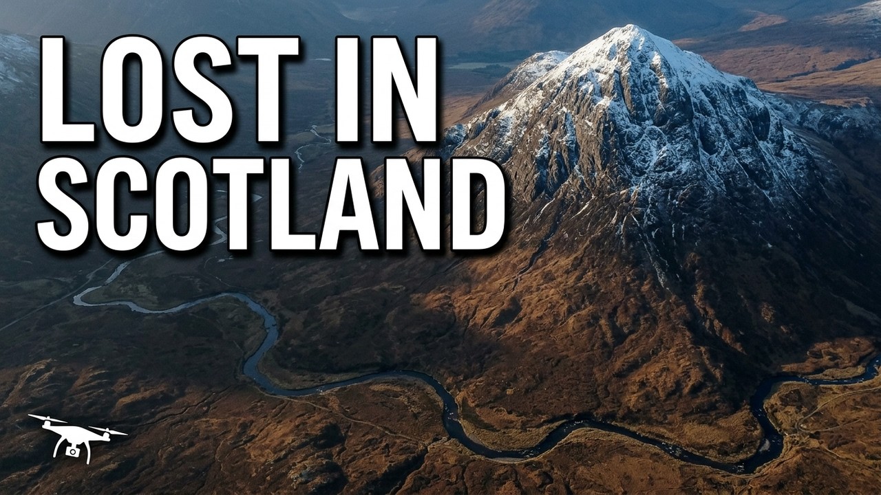 Lost in Glencoe | Stunning Drone Views of Scotland's Mountains