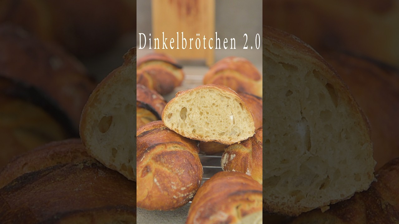 Dinkelbr&ouml;tchen 2.0 luftig und kross. Verbessertes Rezept und Technik | Nico Stanitzok