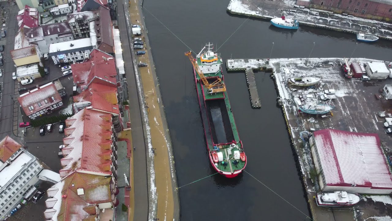 Hiszpańska pogłębiarka OMVAC DOCE przypłynęła do Portu w Ustce ||USTKA || PORT ||POGŁĘBIARKA ||2021
