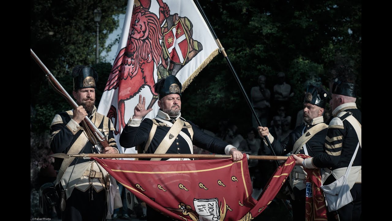ESERCITO VENEZIANO 16° REGGIMENTO TREVISO 1797 - L'IMMAGINE DI SAN MARCO E DEL SUO LEONE