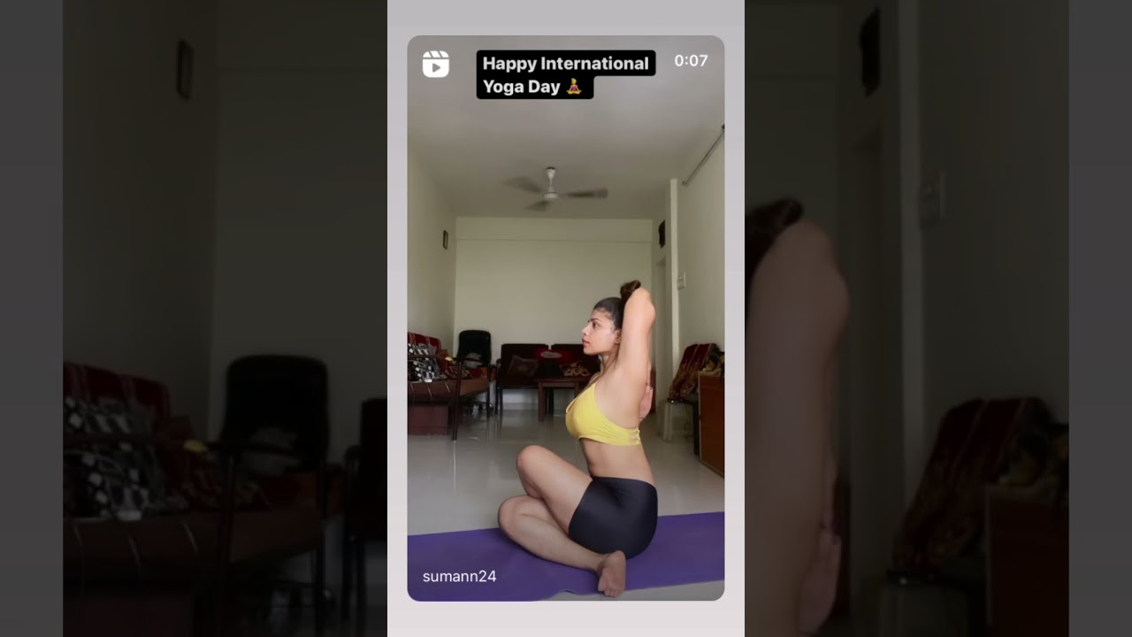 Happy International Yoga Day 💛🤍🧡 #yogaday2021🧘&zwj;♂️ #internationalyogaday #reelsinstagram