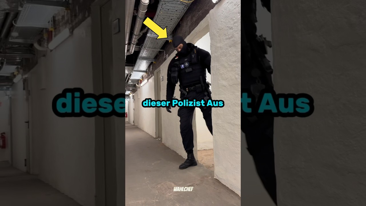 Der gr&ouml;&szlig;te Polizist der Welt? #tall #polizei #fitness #shorts