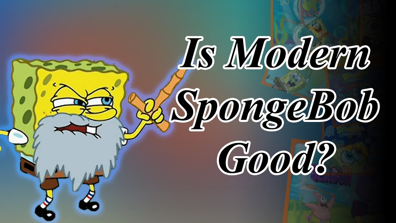 A Spongeboomer Watches Modern SpongeBob