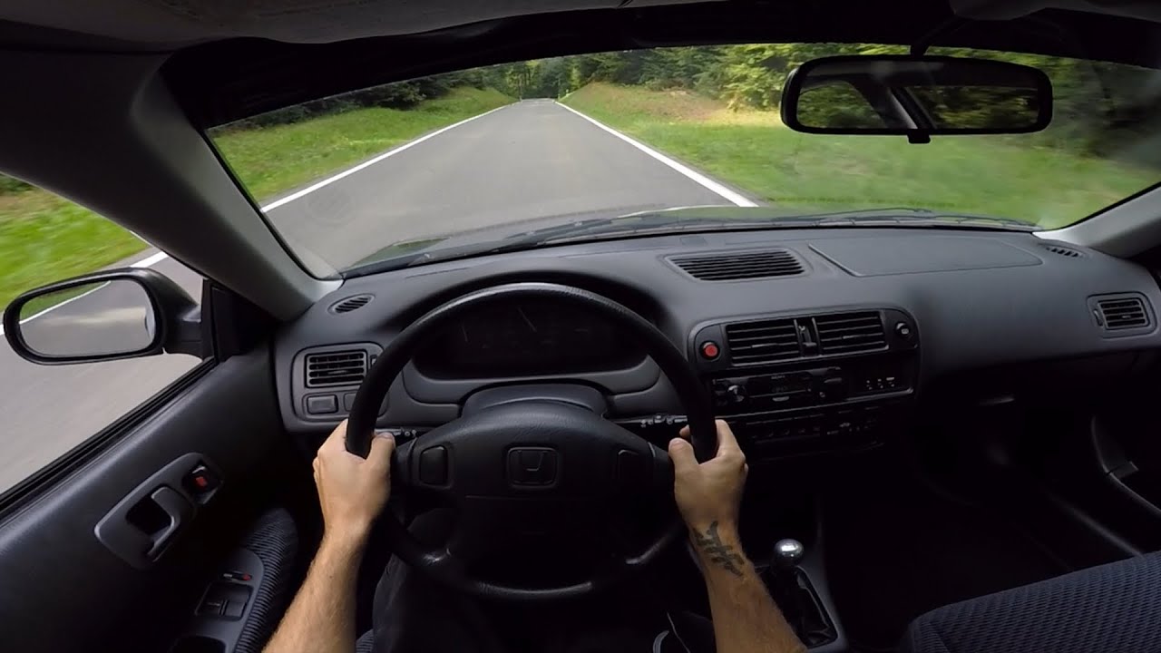 Ausfahrt im lautesten Honda Civic EJ9 Deutschlands (1996) mit 75 PS 🔥 [POV / Fahrerperspektive]