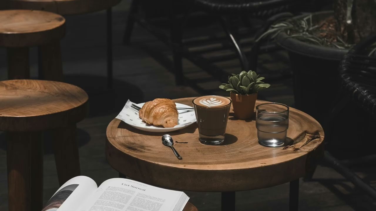 Dark Wood Cafe ☕ 1 Hour Relaxing BGM for Deep Focus