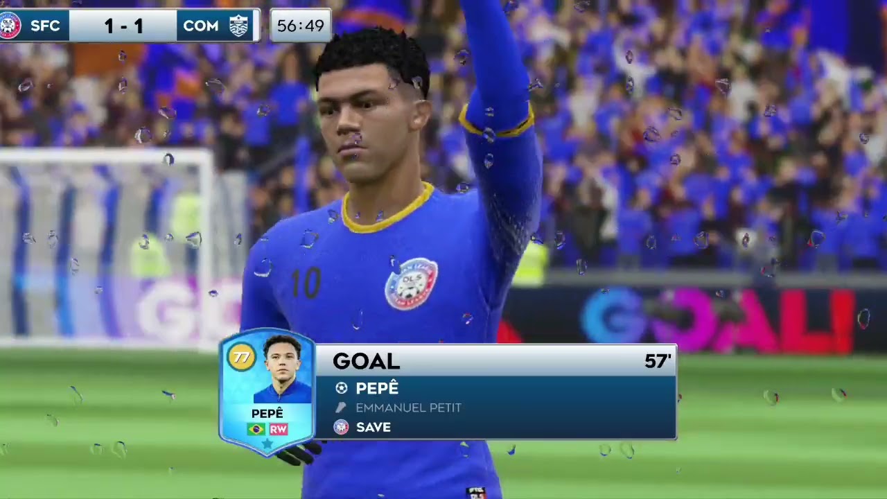 Save FC vs como FC #englishfootballclub #championsleague #dreamleaguesoccer 