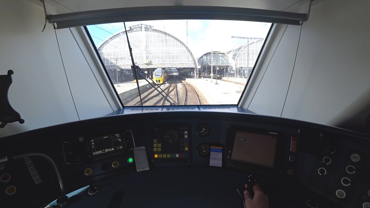 Train Driver's POV Rotterdam - Amsterdam SLT 2017