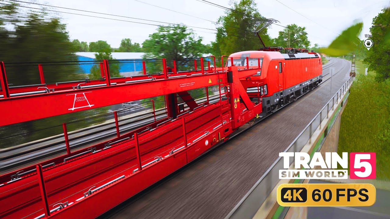 INSANE Speed! 🚆 Delivering Empty Train for Car Loading | TSW5 Epic Ride