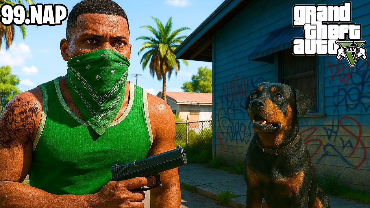 🔥 100 napot t&uacute;l&eacute;ltem a realisztikus gett&oacute;ban! 🔫 -GTA5