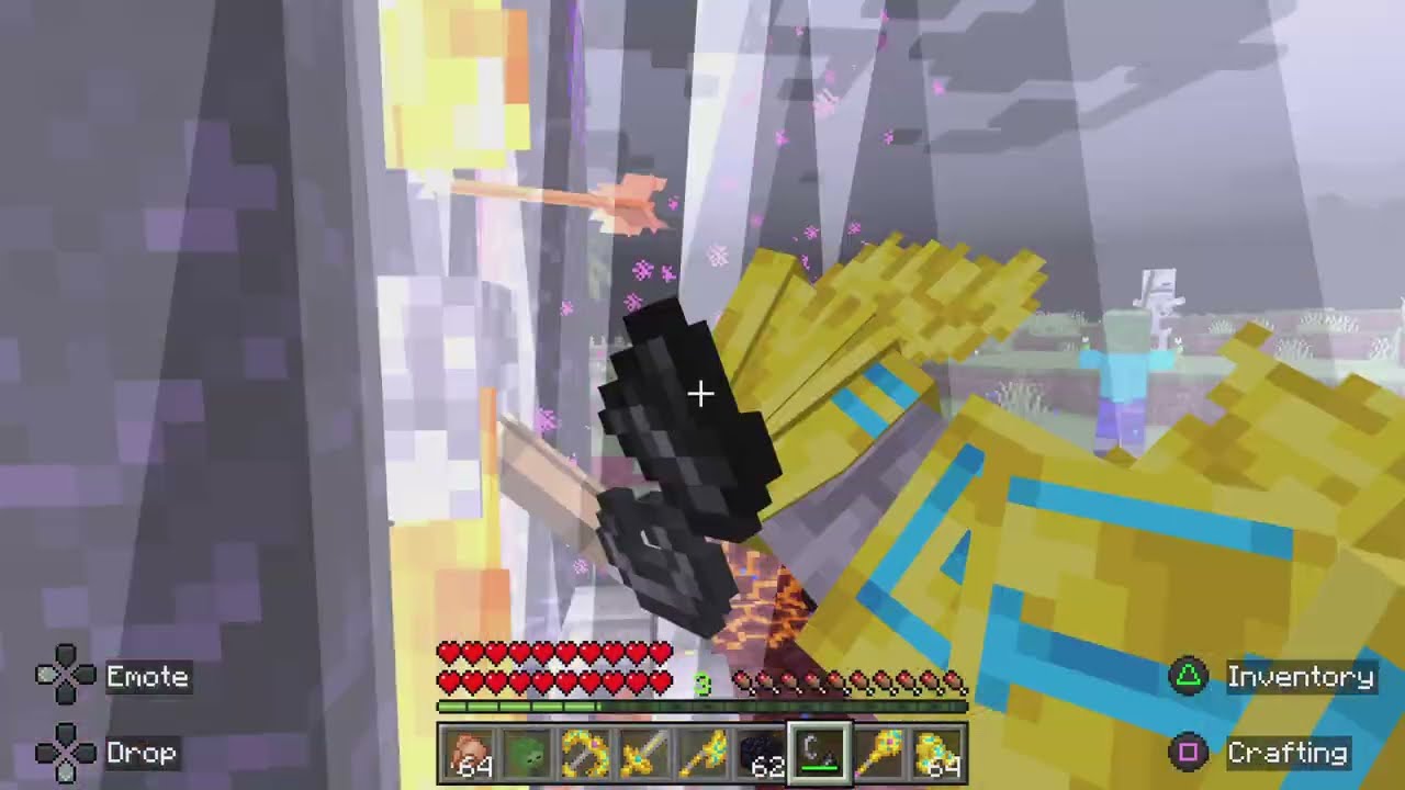 Minecraft gameplay