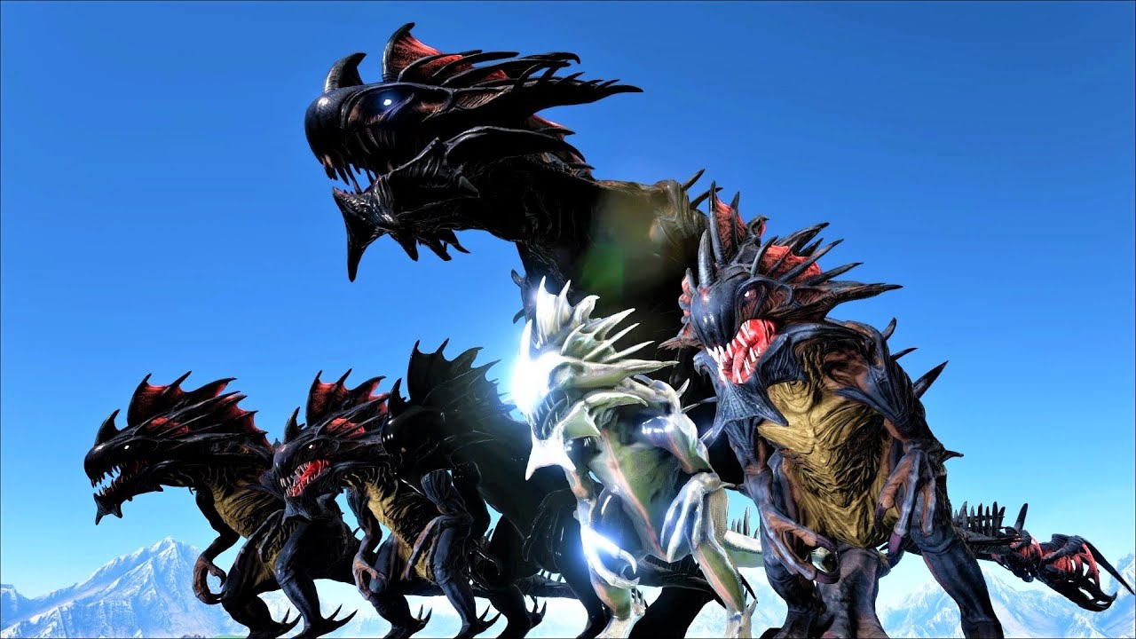 GIGA GODZILLA REAPER QUEEN & TAMING an ARMY | ARK Survival Evolved Omega E41