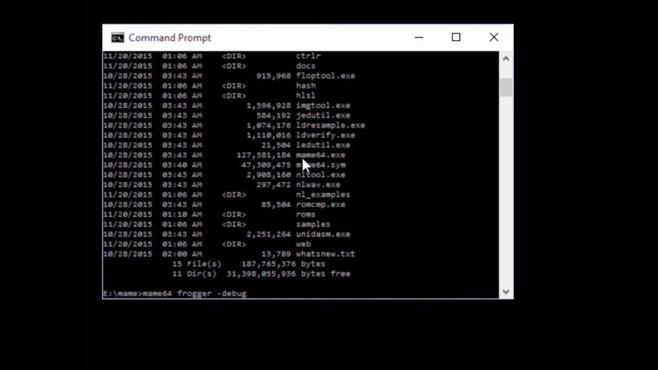 arcade ROM hacking lesson 1: Workstation Setup