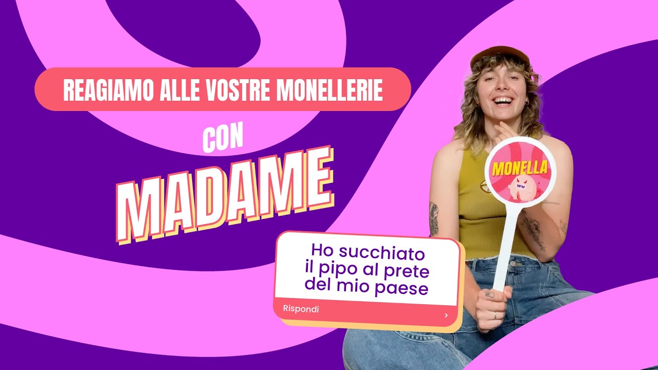 Madame reagisce alle vostre monellerie 🫣