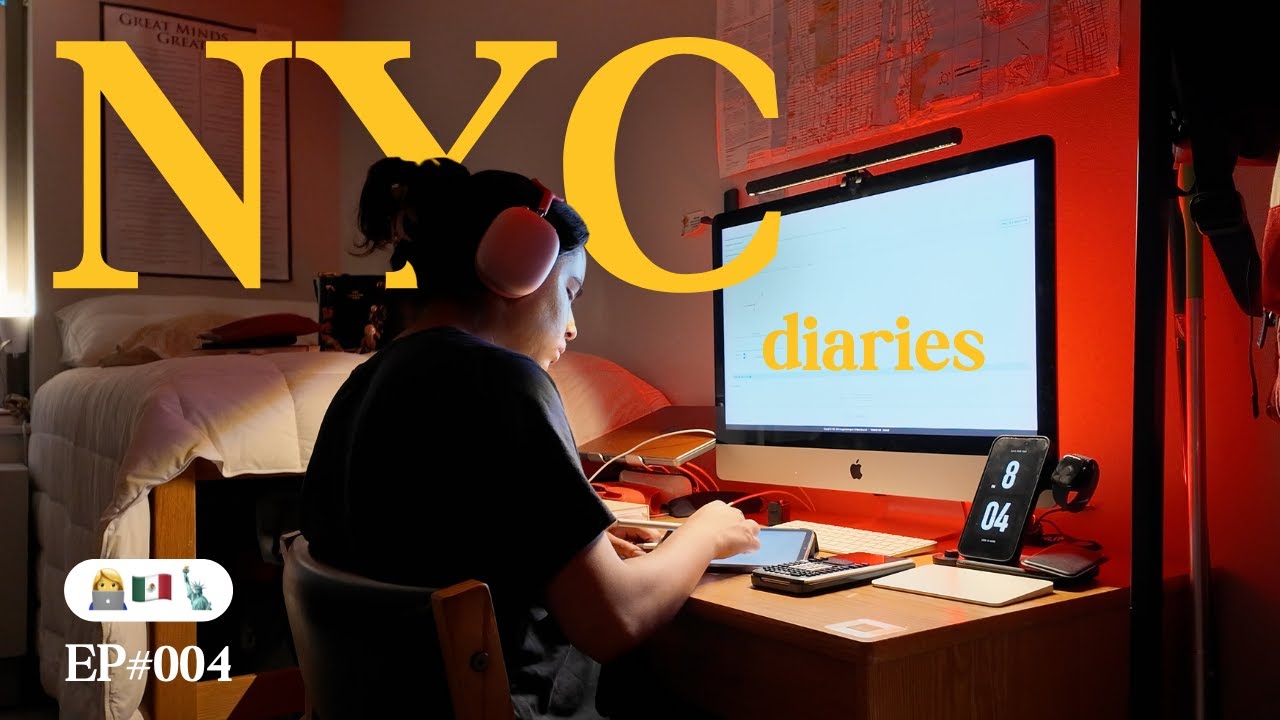 Una SEMANA PRODUCTIVA en la vida de una mexicana en Fordham University en NYC