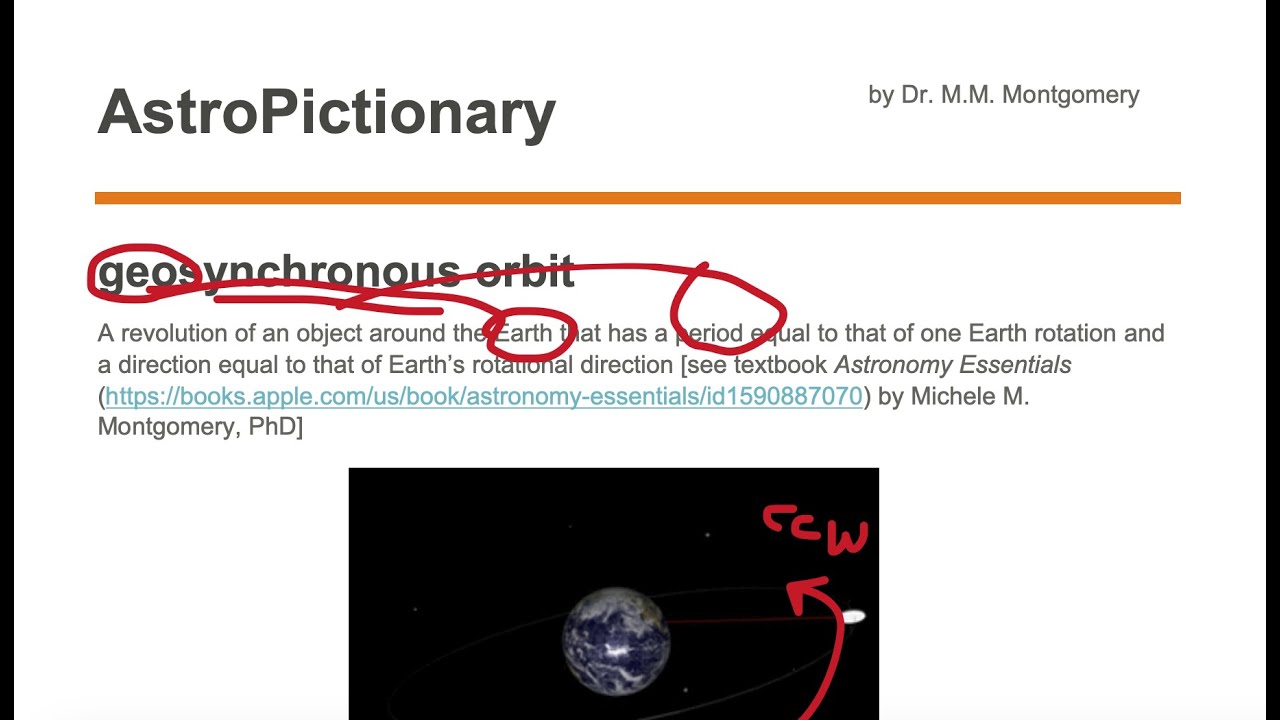 geosynchronous orbit