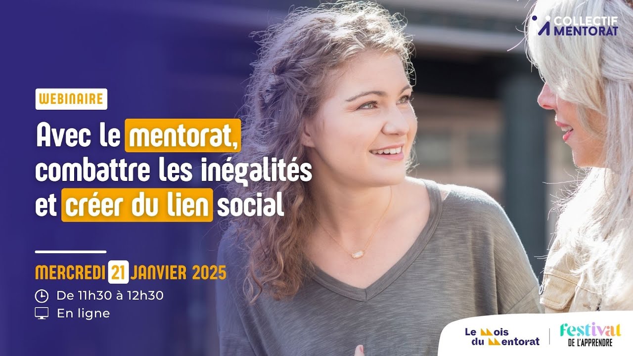 Avec le mentorat, combattre les inégalités et créer du lien social