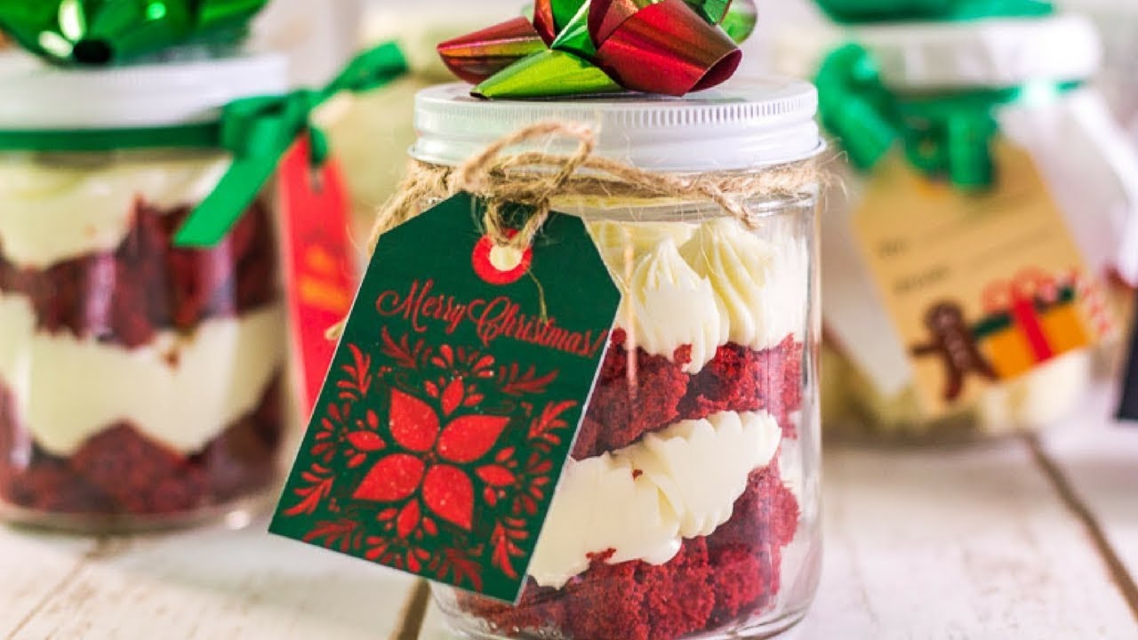 Easy Mason Jar Cake Gifts & Tags