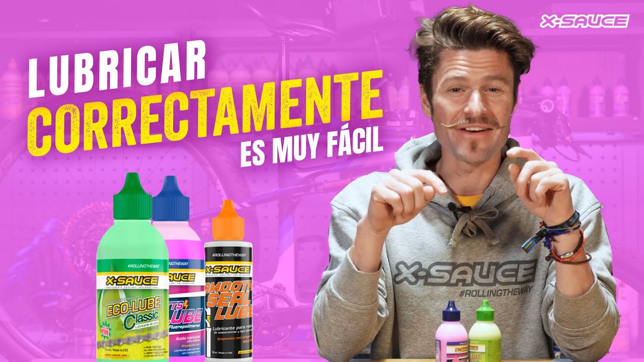 Lubrica tu bicicleta con Cera o Aceite de X-Sauce | Oscar Pujol