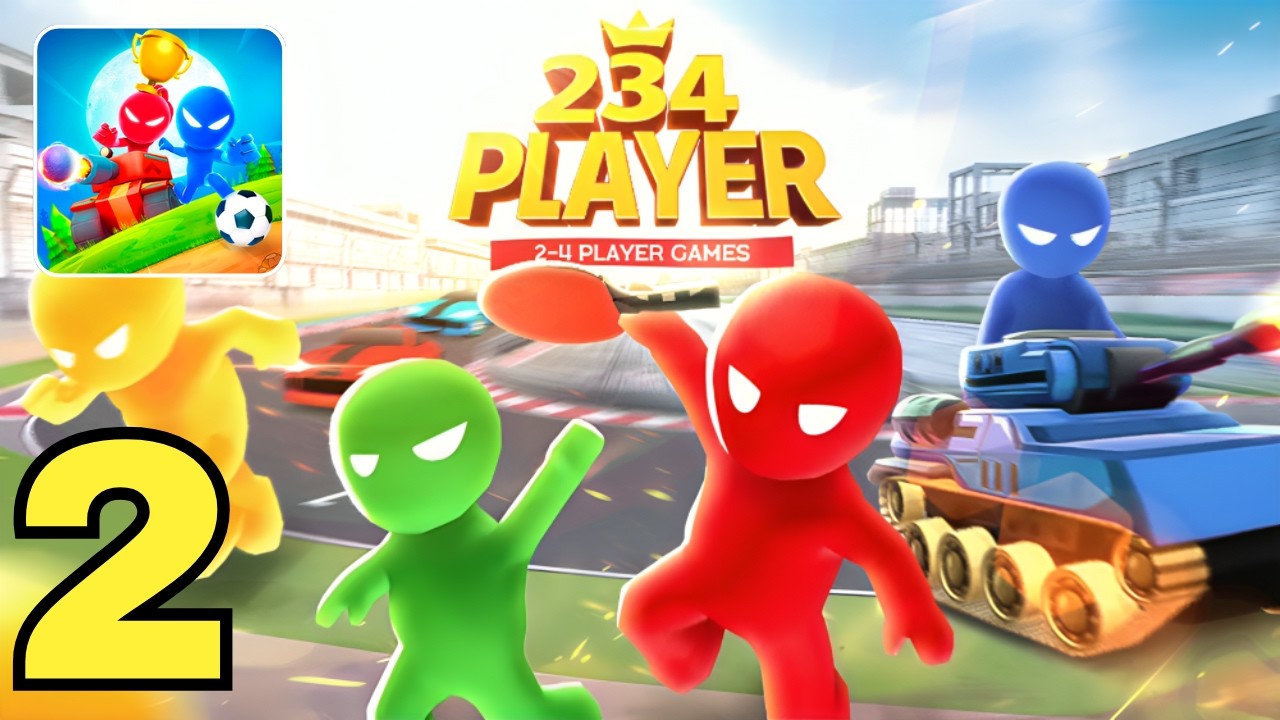 Stickman Party Gameplay Walkthrough Part 2 (Andriod, IOS)