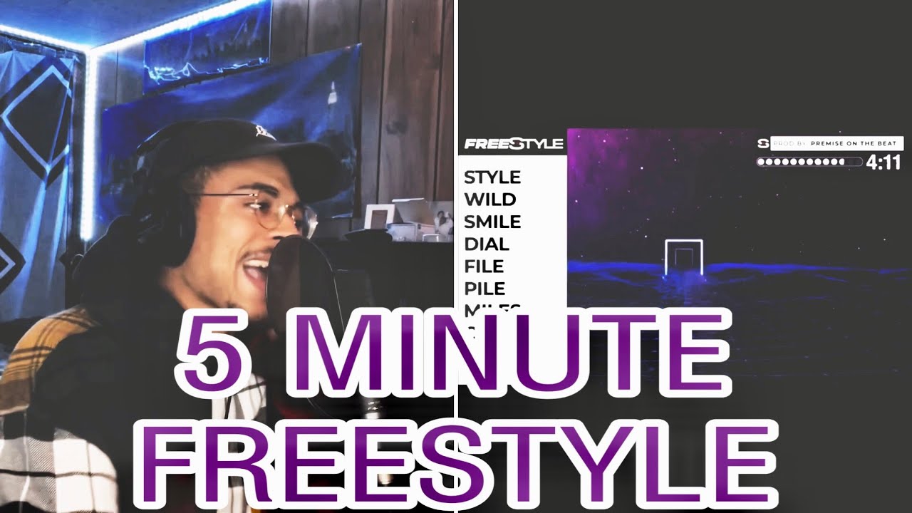 5 MINUTE RAP FREESTYLE - Justin Starling