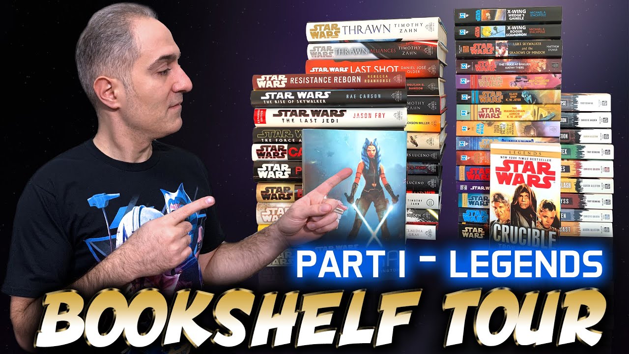 My Star Wars Bookshelf Tour - LEGENDS