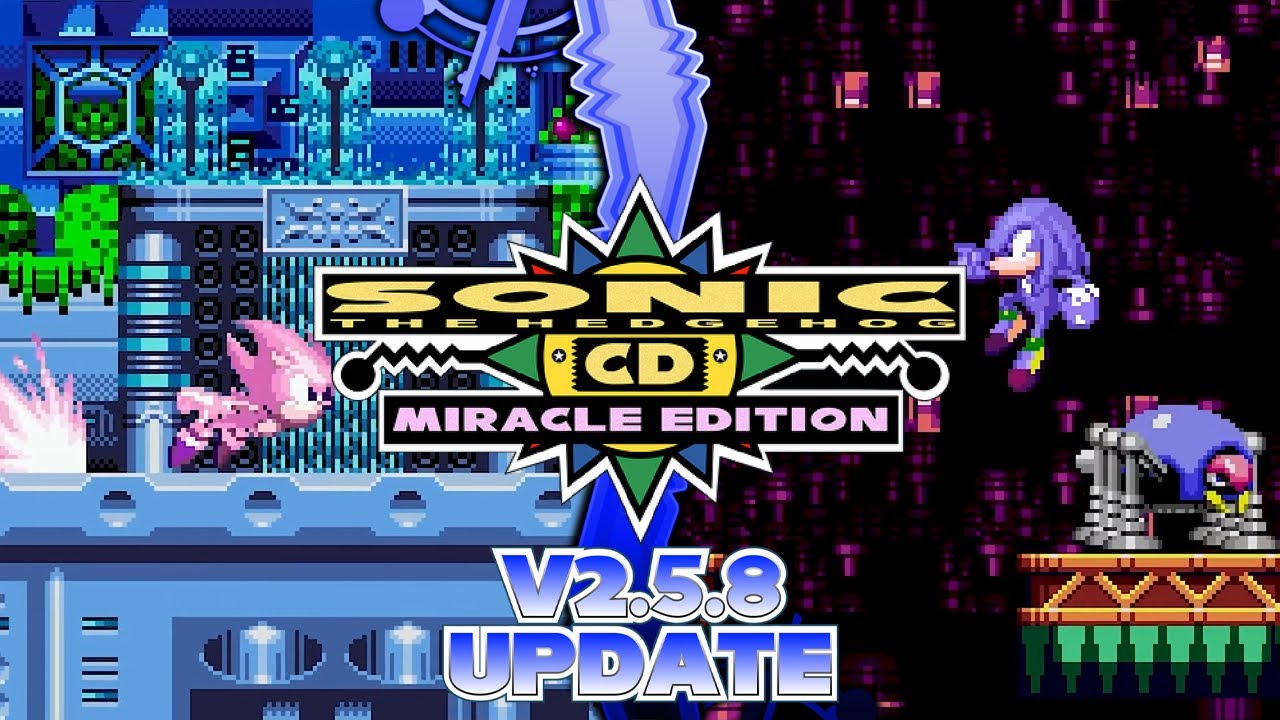 Sonic CD: Miracle Edition (v2.5.8 Update) ✪ Full Game Playthrough (4K/60fps)