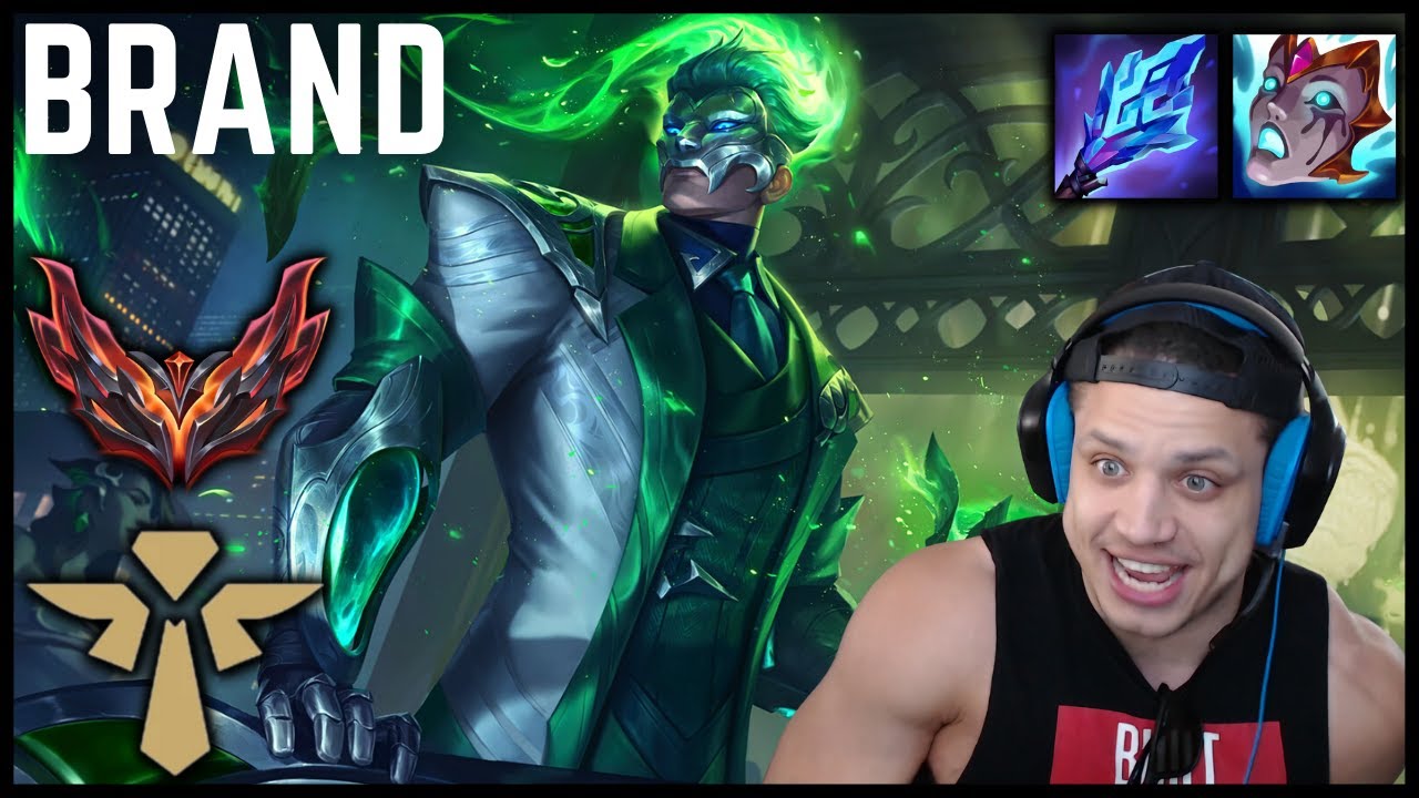 🌋 Tyler1 LANING WITH JANNA ADC?? | Brand Support Full Gameplay | Season 12 ᴴᴰ