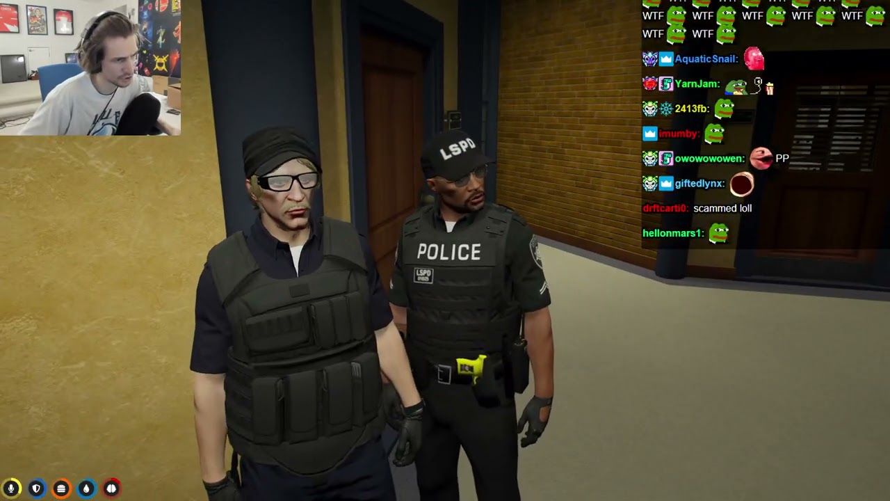 XQC GTA 5 RP (Role-Play) Part 47 (2/2) 2021 Full VOD