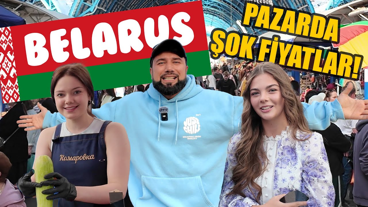 Belarus Pazar Vlogu / Fiyatları Görünce Şok Olacaksınız!