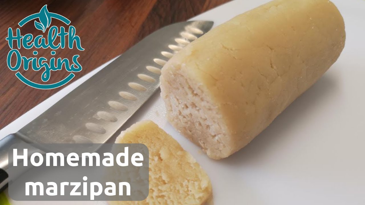 Homemade marzipan (easy, vegan) - Cook Along For Weight Loss show