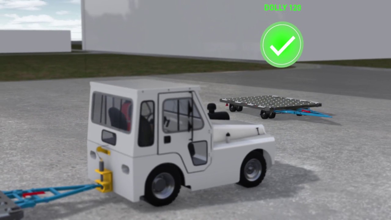 Tracking system and status detection for Ground Support Equipment