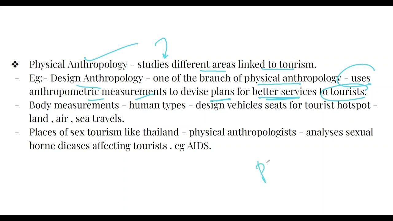 BANS-183 UNIT-3 PART-1 TOURISM THROUGH ANTHROPOLOGICAL LENS AANCHAL TYAGI [IGNOU]