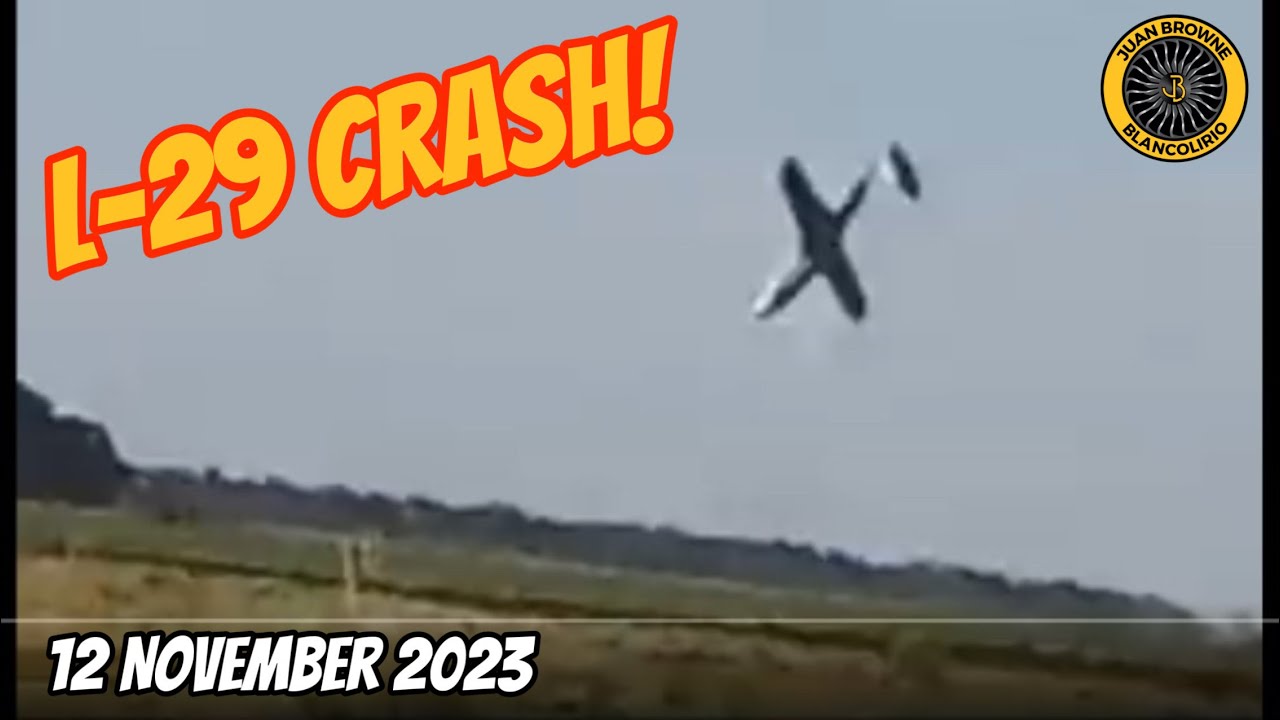 Argentina L 29 Delfin Fatal Aileron Roll 12 Nov 2023