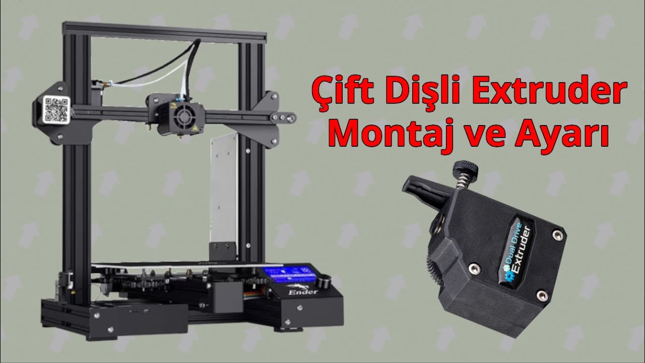 Ender 3 Pro Modifiye ve Upgrade | Bölüm 3 | BMG Extruder Montajı ve Kalibrasyonu