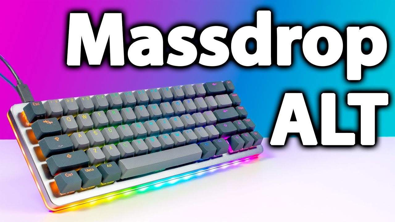 Overview Showcase of Massdrop ALT Mechanical Keyboard
