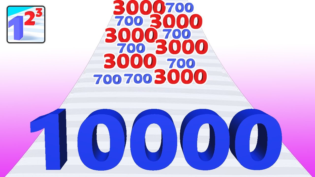 Number Master Mobile Game &ndash; Satisfying Merge & High Score Run