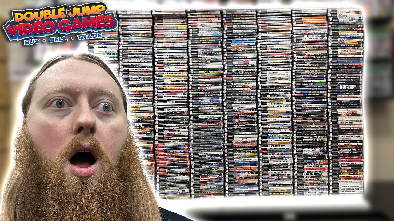 The BIGGEST PS2 Collection We’ve Ever Purchased! | DJVG