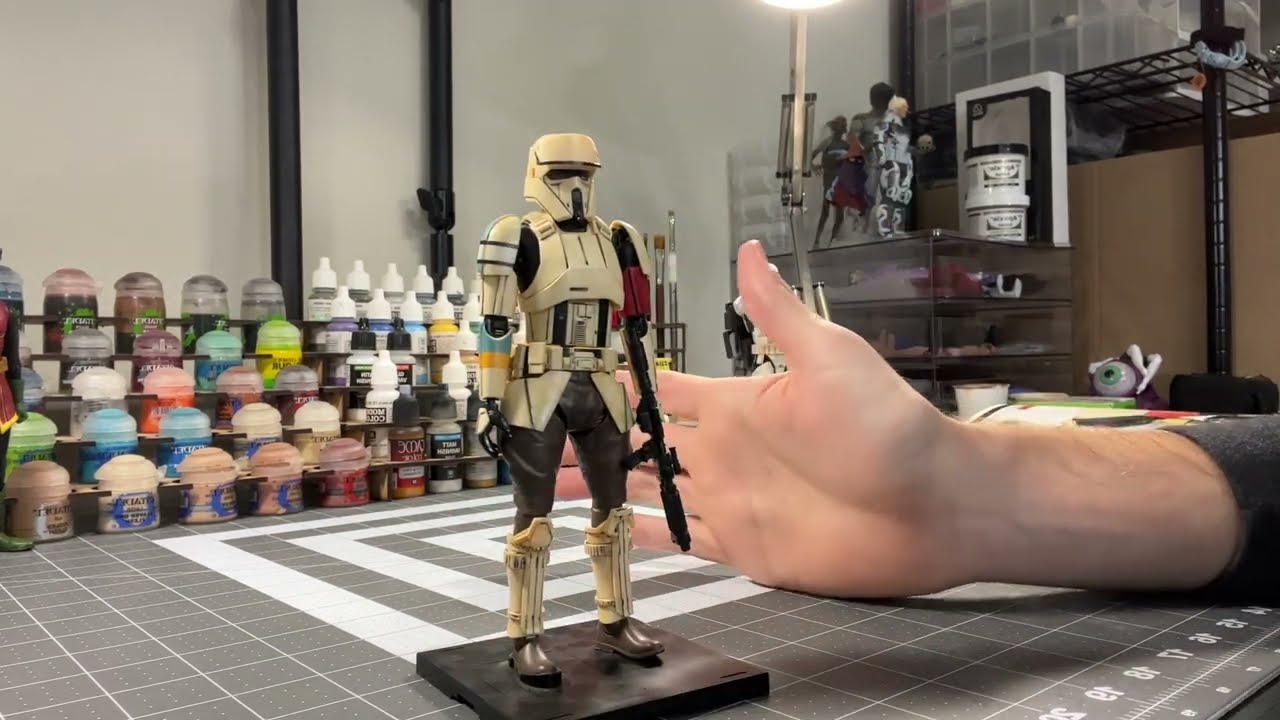 Custom Star Wars Bandai 1/12 Shoretrooper Model Kit