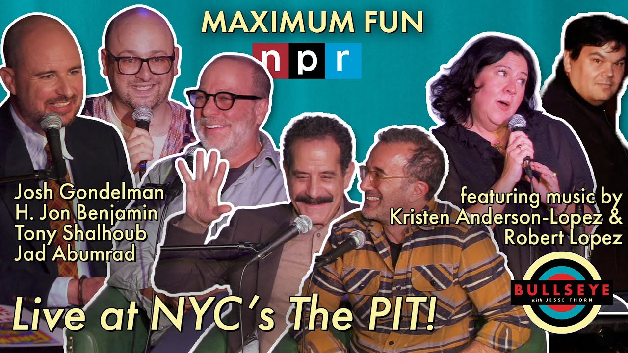 Tony Shalhoub, H. Jon Benjamin, Jad Abumrad and more Live at the PIT in NYC