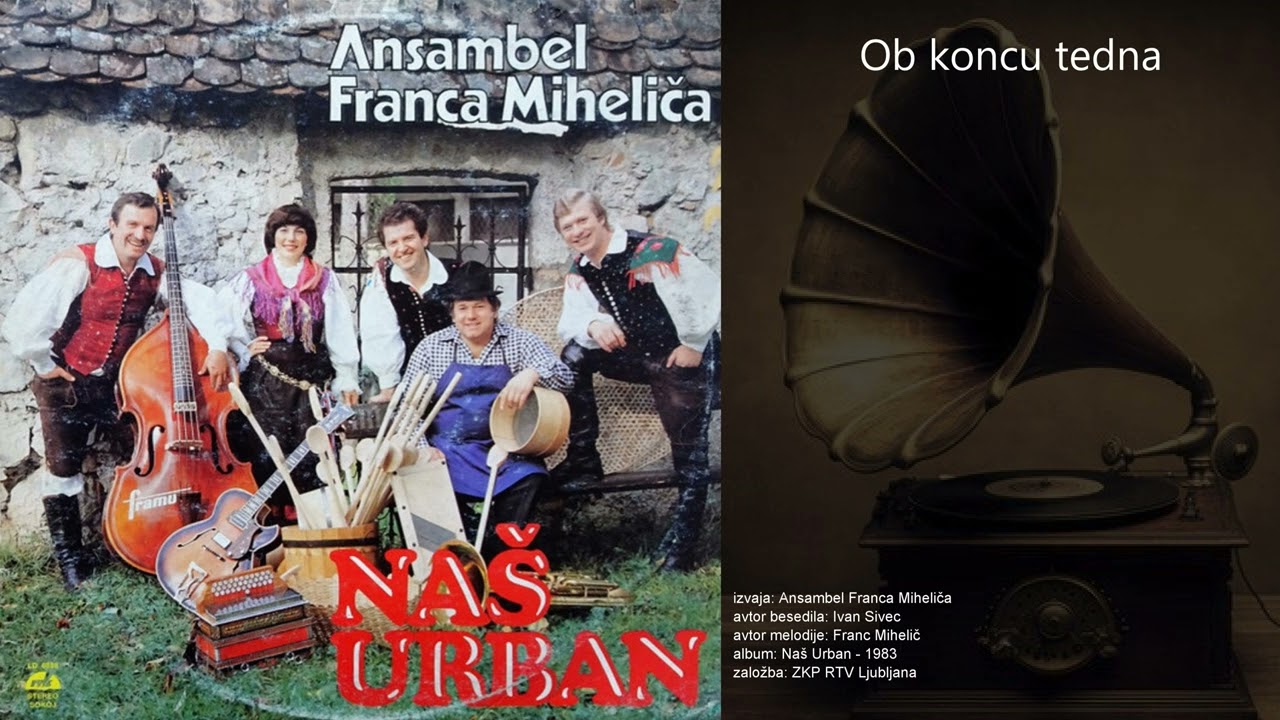 Ob koncu tedna - Ansambel Franca Miheliča