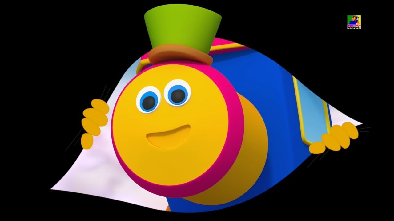 bob trem m&uacute;sica de comida | can&ccedil;&otilde;es para crian&ccedil;as | Bob Train Food Song | Childrens Learning Songs