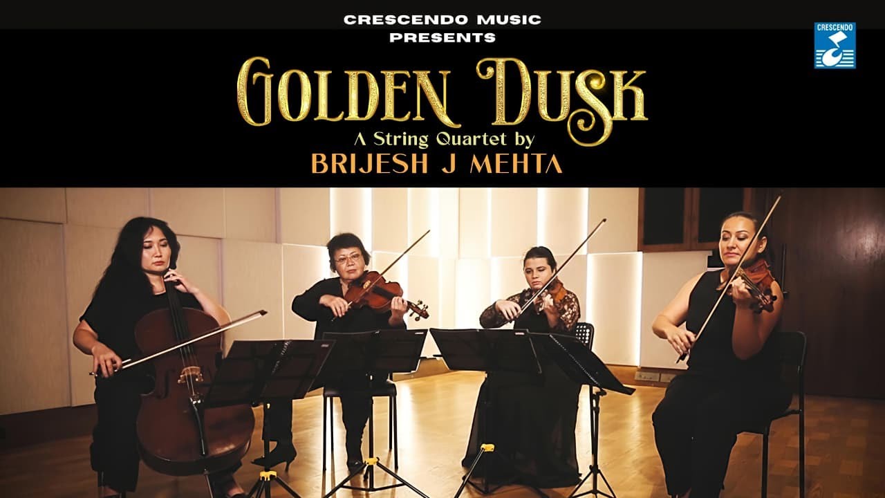Golden Dusk by Brijesh J Mehta | Music Video | Crescendo Music