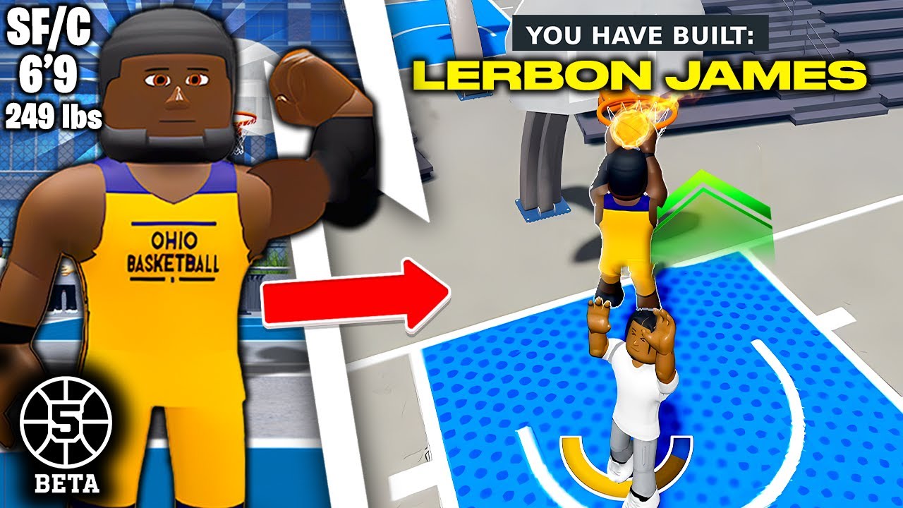 This LeBron James BUILD in RB World 5 Turned Me Into a DEMIGOD! | Roblox Basketball