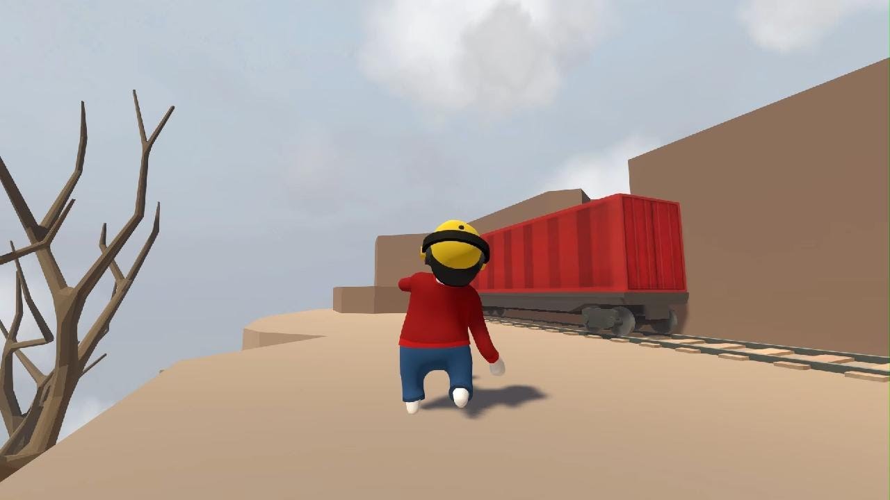 Human Fall Flat لعبة انا و اخوي