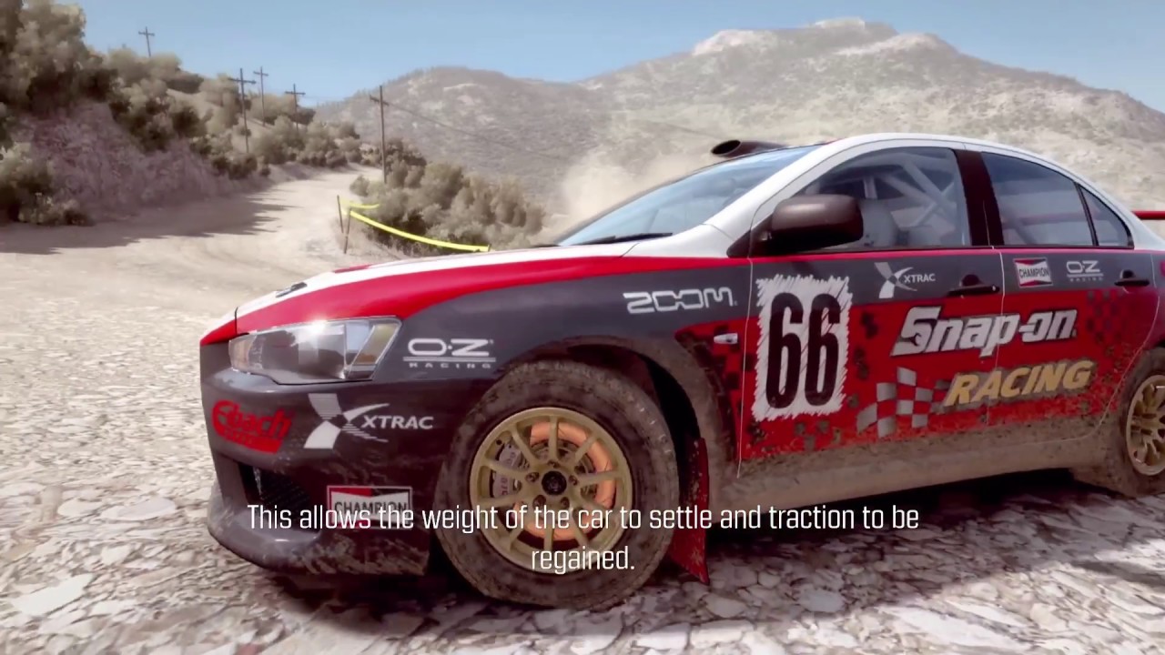 Dirt Rally Tutorial : Lesson 2.1 - Understeer