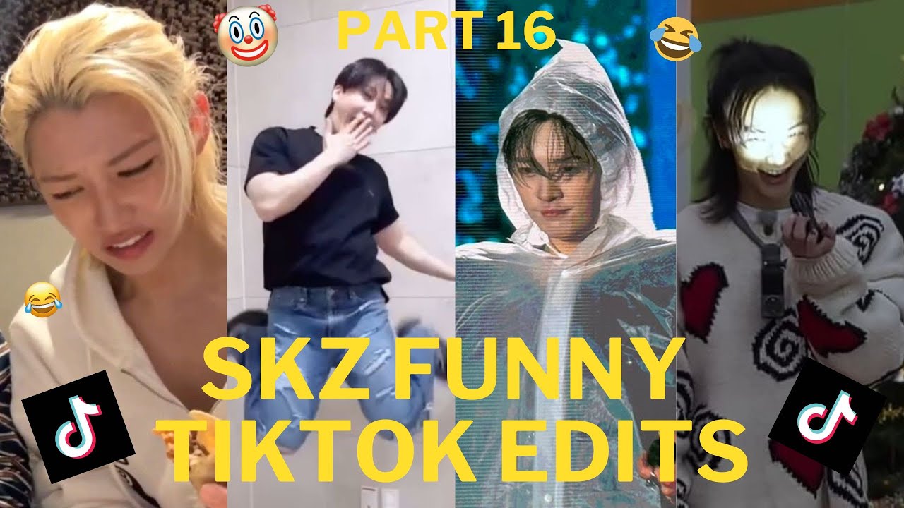 SKZ FUNNY TIKTOK EDITS TO BRIGHTEN YOUR DAY (99% cursed edits) PART 16