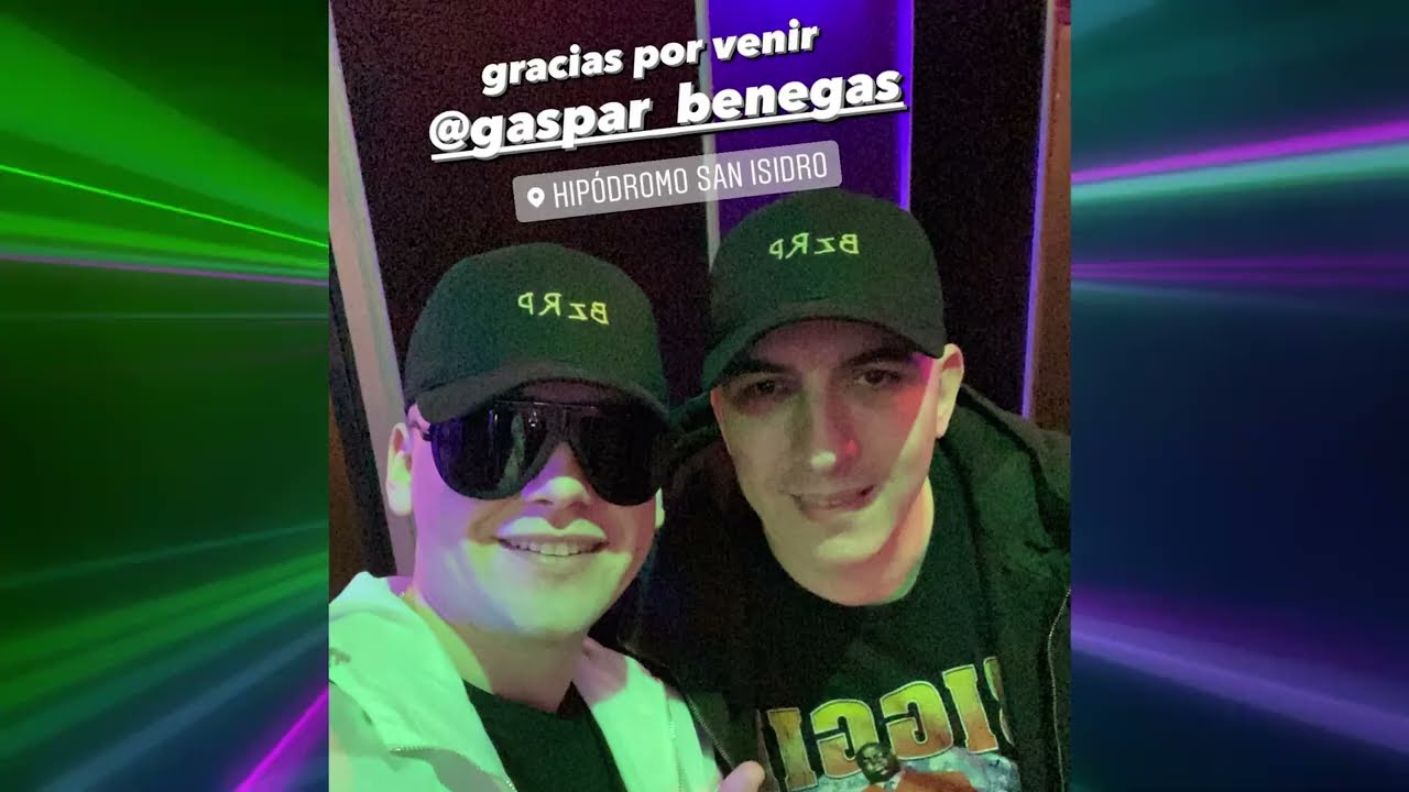 GASPAR BENEGAS y BIZARRAP tocaron JIJIJI en el LOLLA. Cómo nació el proyecto. La REACCION del INDIO
