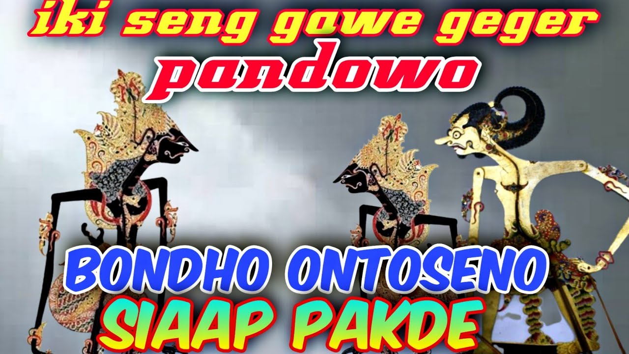 kresno kembar pandowo geger,ontoseno sng dadi pendekare☑️gayeng.alm ki seno