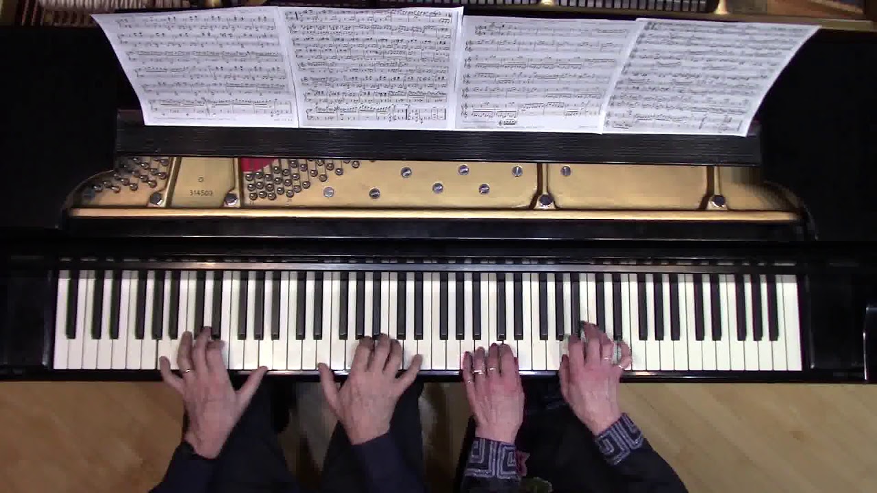 Grieg 4-hand piece Opus 46 No. 3 